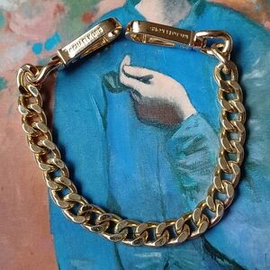 Michael Kors Gold-Tone Chunky Link Replacement Purse Strap/Bag Charm 💫